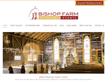 Tablet Screenshot of bishopfarm.com